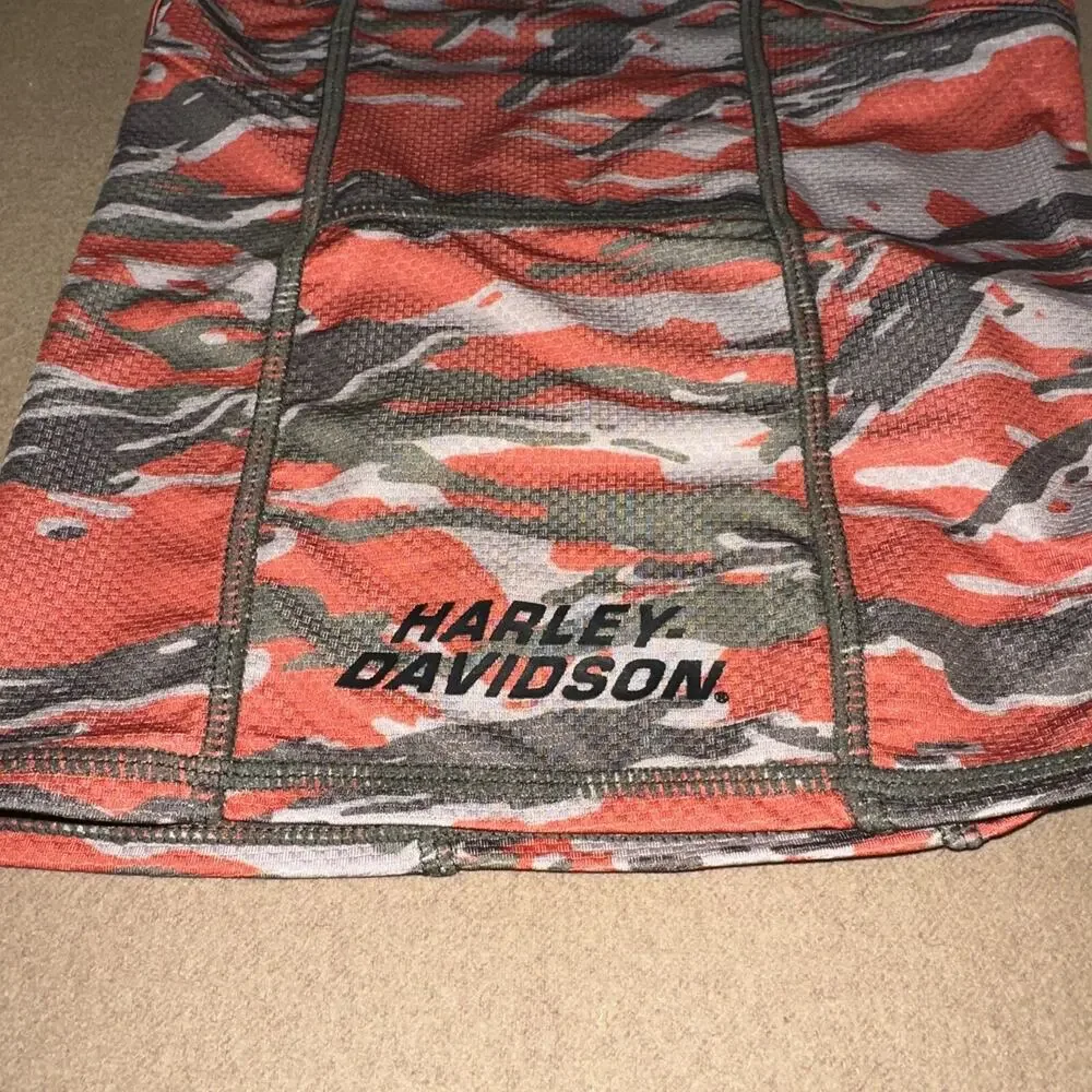 Harley Davidson One Size Knit Orange Neck Gaiter 97663-24VM NWT